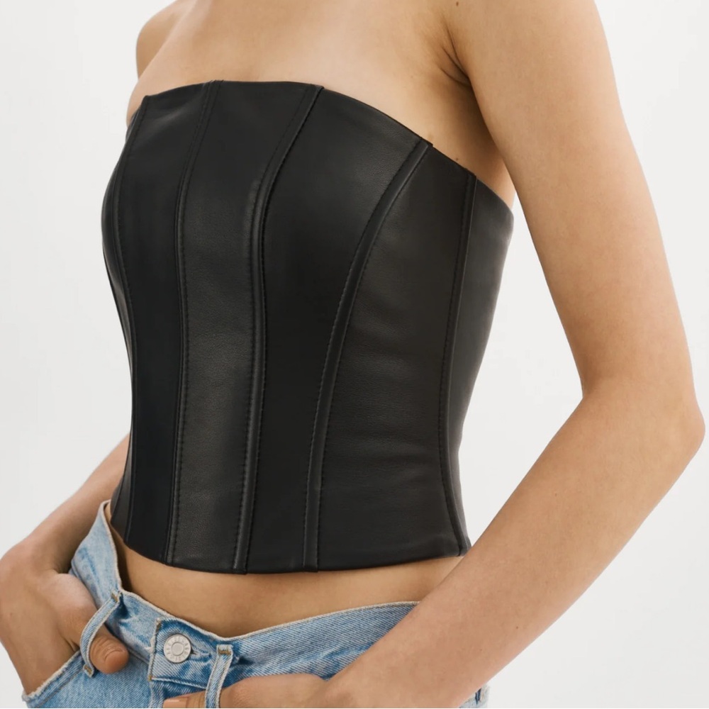 Lamarque DAVINA | LEATHER BUSTIER
